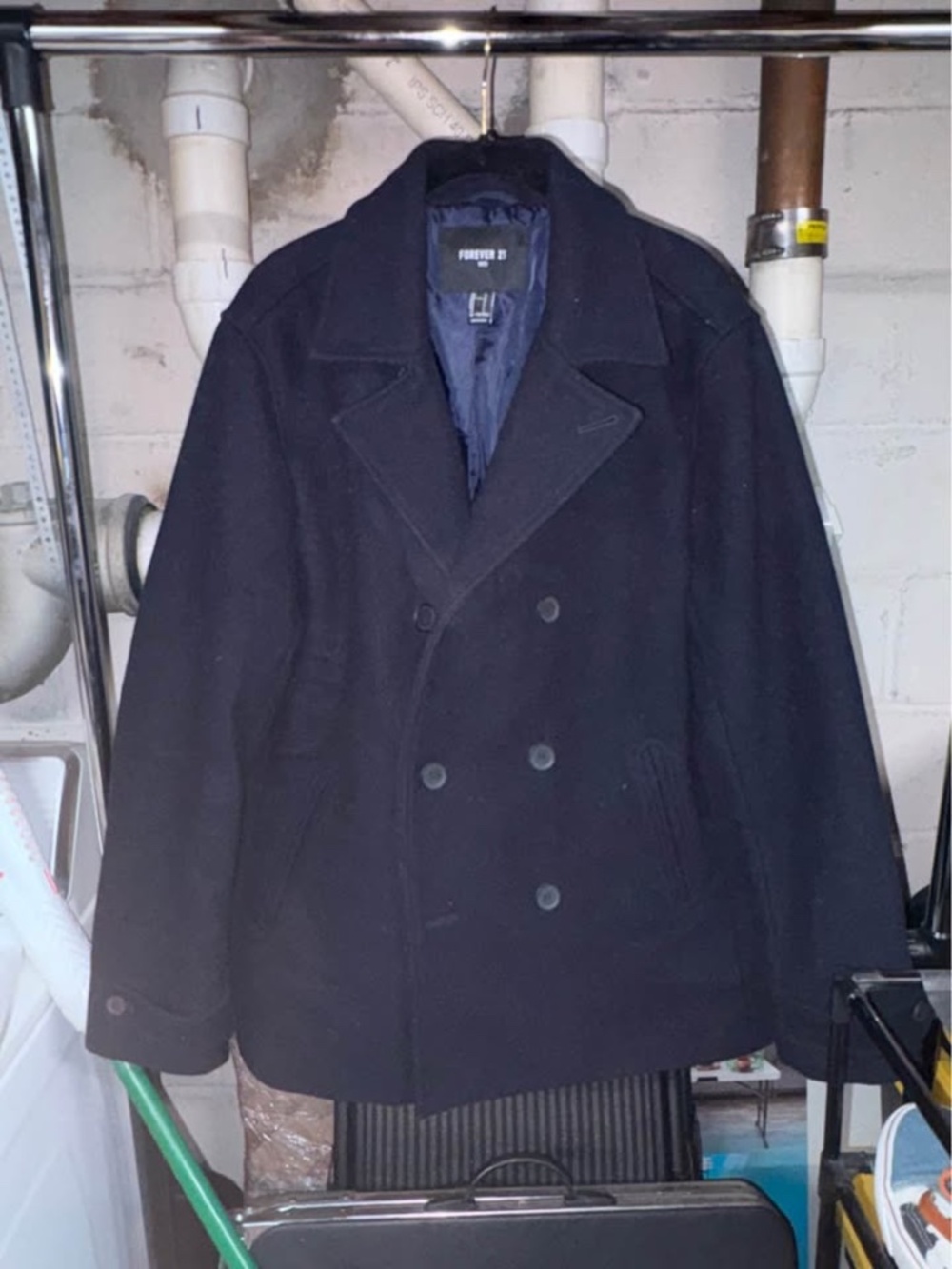 Men’s Navy Peacoat